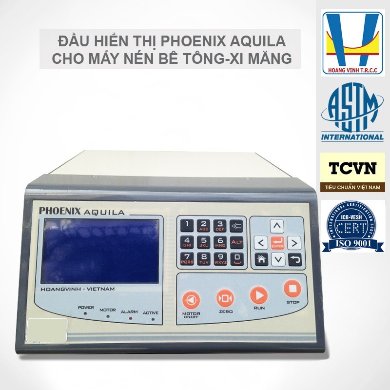 Đầu Hiển Thị Cho Máy Nén Bê Tông - Xi Măng Phoenix TMI Aquila